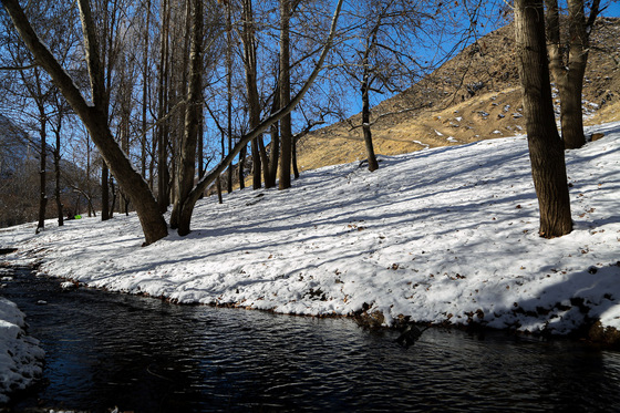 طبیعت زمستانی گلمکان