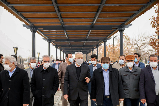 افتتاح مسیر دسترسی آرامگاه فردوسی به کهن‌ دژ توس