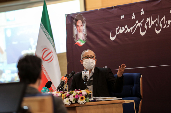نشست خبری رئیس شورای شهر مشهد