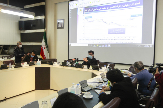 نشست خبری معاون عمران،حمل و نقل و ترافیک شهرداری مشهد