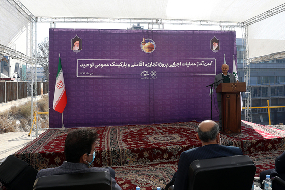آغاز عملیات اجرایی پارکینگ عمومی توحید و تکمیل پارکینگ هشت آباد 