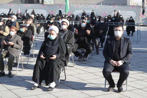 اجتماع عزاداران فاطمی در مشهد