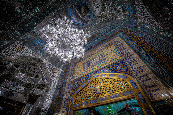 روضه منوره و ضریح مطهر امام رضا (علیه السلام)