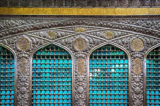 روضه منوره و ضریح مطهر امام رضا (علیه السلام)