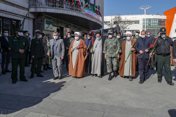 مراسم آغاز جشن های دهه فجر انقلاب اسلامی در مشهد