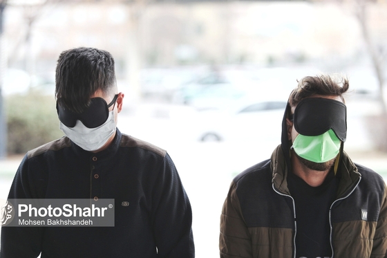 نمایشگاه کشفیات پلیس مشهد در جریان اجرای دهمین مرحله از طرح ثامن