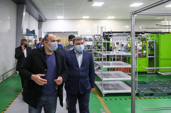 بازدید استاندار خراسان رضوی از شهرک صنعتی توس مشهد