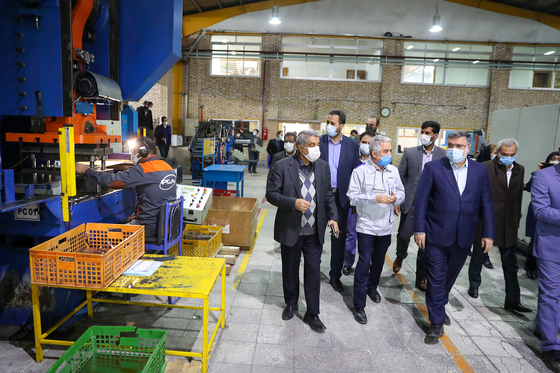 بازدید استاندار خراسان رضوی از شهرک صنعتی توس مشهد