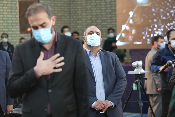 مراسم رونمایی از ۵۵٣١ پروژه سپاه پاسداران انقلاب اسلامی در حاشیه شهر مشهد