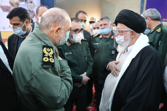 مراسم رونمایی از ۵۵٣١ پروژه سپاه پاسداران انقلاب اسلامی در حاشیه شهر مشهد