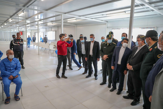 افتتاح اردوگاه معتادان متجاهر حسن آباد در مشهد