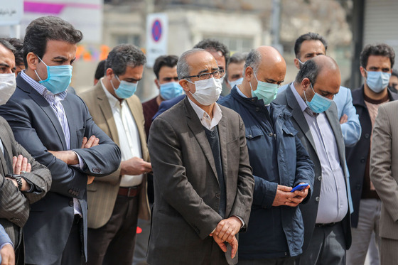 آیین افتتاح دسترسی اصلی ایستگاه سعدی خط ۲ قطار شهری 