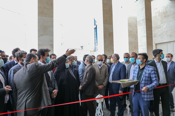 آیین افتتاح دسترسی اصلی ایستگاه سعدی خط ۲ قطار شهری 