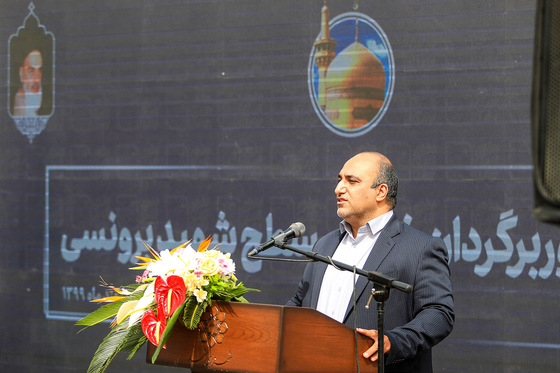 افتتاح دوربرگردان غیرهمسطح شهید برونسی‎