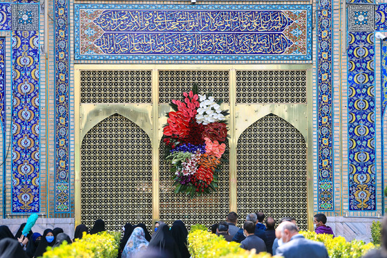 مراسم تحویل سال 1400 در حرم مطهر امام رضا (ع)