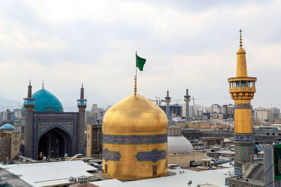 مراسم تحویل سال 1400 در حرم مطهر امام رضا (ع)