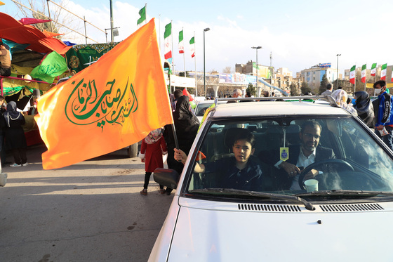 فضاسازي مشهد الرضا (ع) به مناسبت میلاد صاحب‌الزمان (عج)