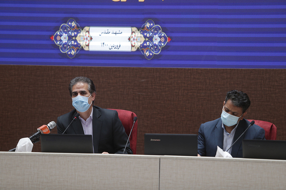 نشست خبری سرپرست ستاد انتخابات خراسان رضوی‎