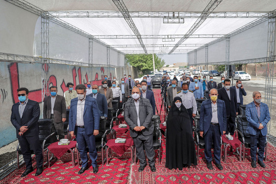 عملیات اجرایی احداث چپگرد بزرگراه پیامبر اعظم(ص)