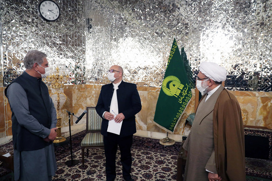 دیدار تولیت آستان قدس رضوی و وزیر امورخارجه پاکستان‎