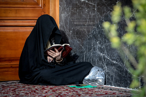 محفل بزرگ قرائت قرآن در حرم مطهر رضوی