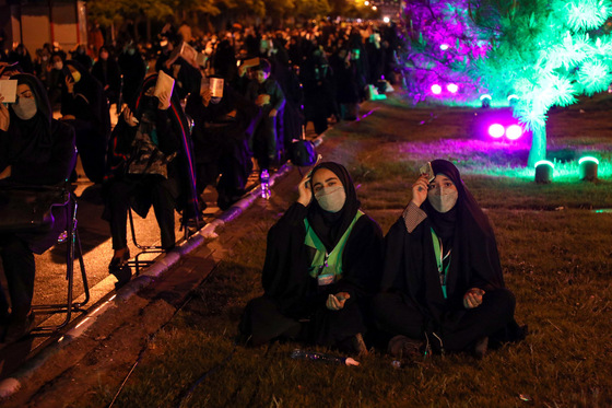 مراسم احیاء شب بیست و یک رمضان در بلوار امامت مشهد