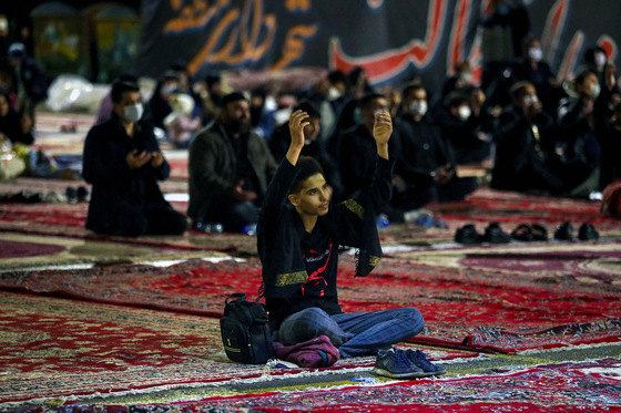 مراسم احیاء شب بیست و سوم رمضان در کوه پارک مشهد