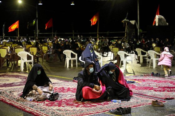 مراسم احیاء شب بیست و سوم رمضان در کوه پارک مشهد