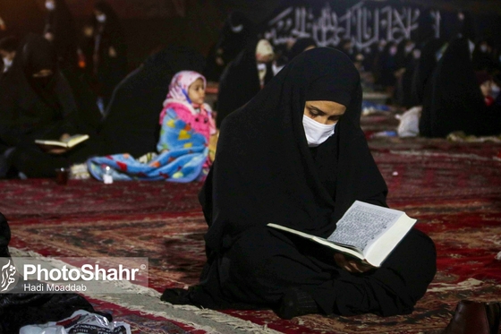 مراسم احیاء شب بیست و سوم رمضان در مشهد