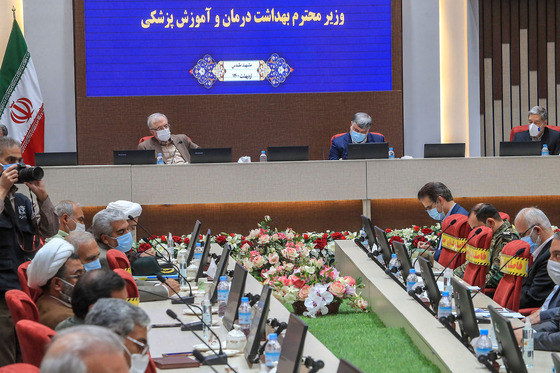 ستاد مقابله با کرونای استان خراسان رضوی با حضور وزیر بهداشت