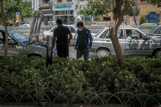 گرمای هوا در مشهد
