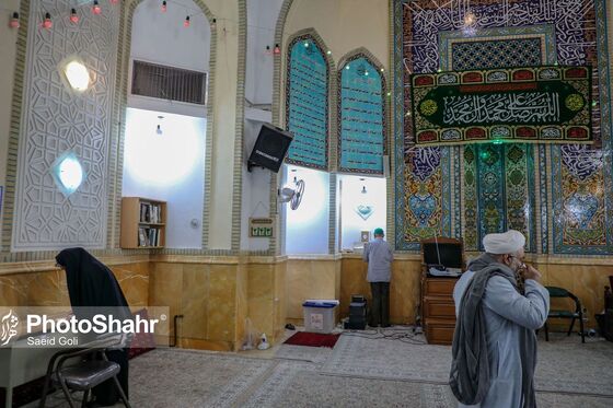 انتخابات 1400 در مساجد و مدارس مشهد