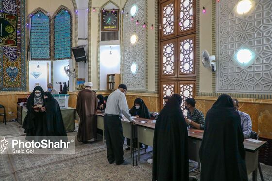 انتخابات 1400 در مساجد و مدارس مشهد