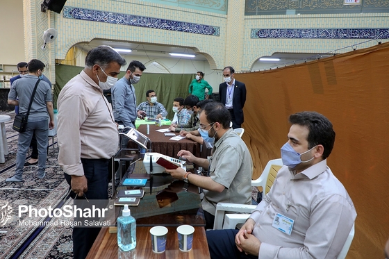 انتخابات 1400 در مساجد و مدارس مشهد