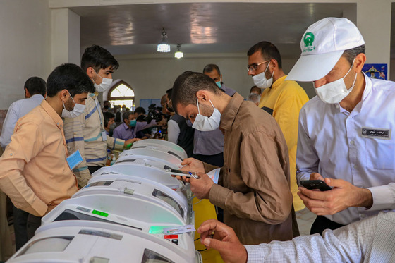 انتخابات 1400 در حرم مطهر رضوی