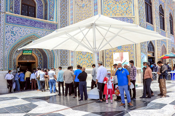 انتخابات 1400 در حرم مطهر رضوی