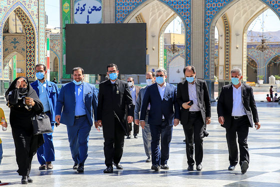 انتخابات 1400 در حرم مطهر رضوی