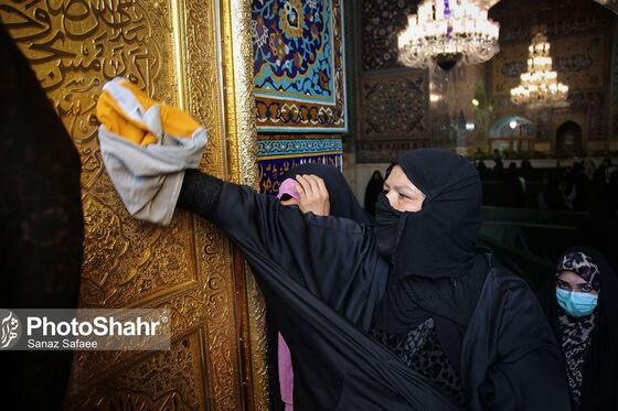 حال و هوای حرم مطهر امام رضا (ع) در دهه کرامت