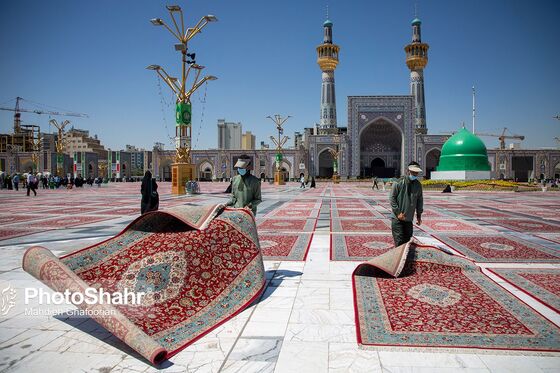 حال و هوای حرم مطهر امام رضا (ع) در دهه کرامت