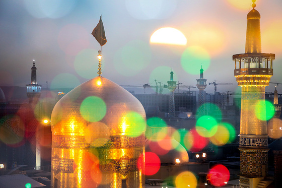 آیین نقاره نوازی حرم مطهر رضوی در آستانه میلاد امام رضا(ع)