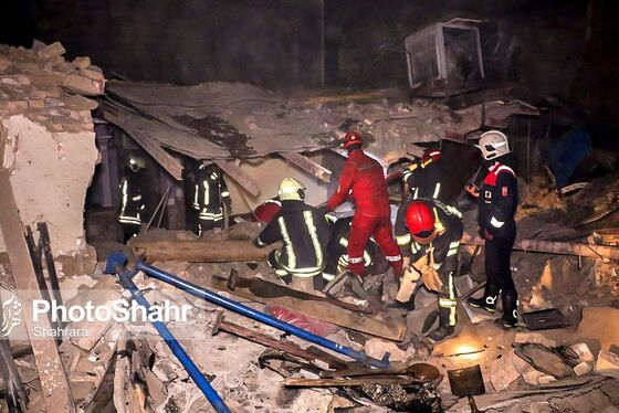 انفجار شدید یک ساختمان مسکونی در بلوار فاطمیه مشهد