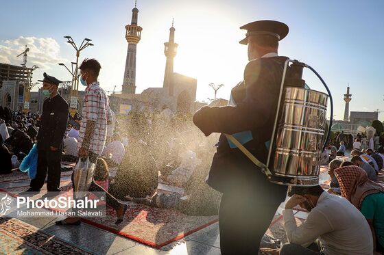 برگزاری مراسم دعای عرفه در مشهد