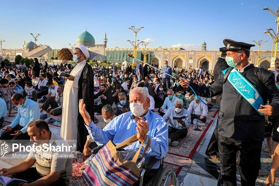 برگزاری مراسم دعای عرفه در مشهد