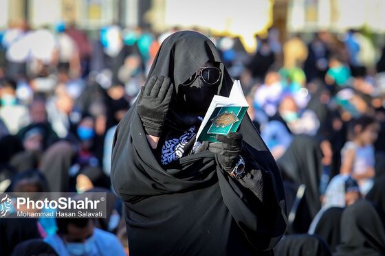 برگزاری مراسم دعای عرفه در مشهد