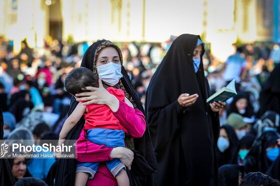 برگزاری مراسم دعای عرفه در مشهد