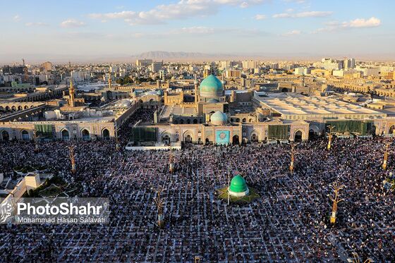 برگزاری مراسم دعای عرفه در مشهد