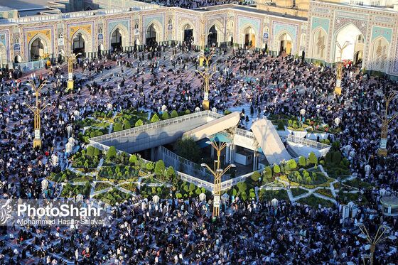 برگزاری مراسم دعای عرفه در مشهد