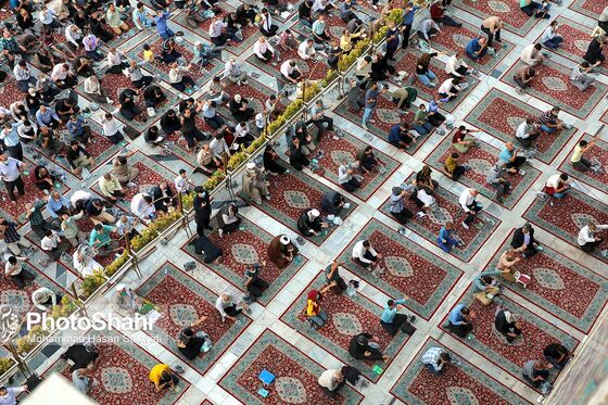 برگزاری مراسم دعای عرفه در مشهد