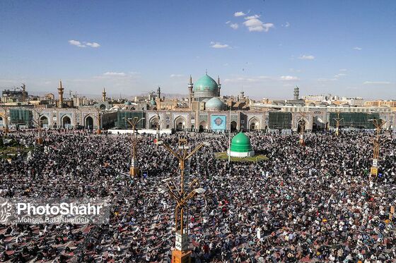 برگزاری مراسم دعای عرفه در مشهد