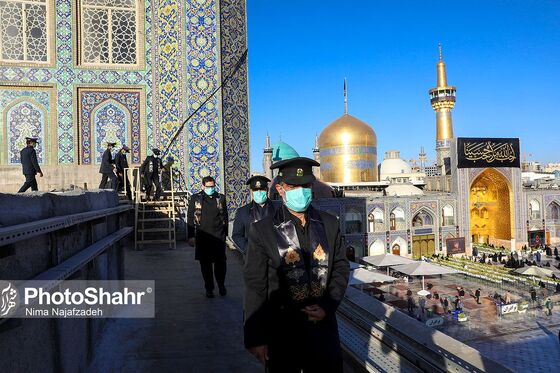 آیین سنتی «صلا» در حرم مطهر رضوی